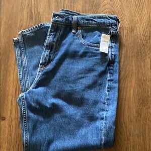 GAP Mom jeans, high rise 8 petite